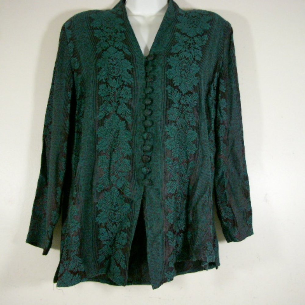 Rabbit Rabbit Rabbit Designs Button Down Blouse -… - image 2